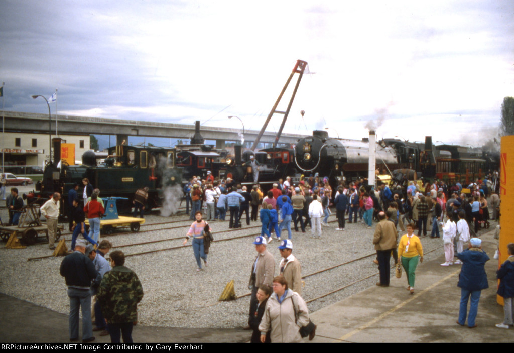 Expo 86 Railroad Displays